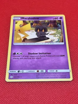Pokemon Tcg Marshadow 103/236 Sun and Moon: Cosmic Eclipse Non Holo - Image 2