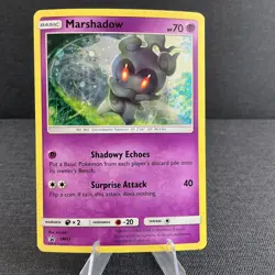 Marshadow SM93 Black Star Promo Cosmo Holo 2018 Pokemon TCG Card - Image 1