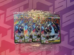 LOT OF (4) Pokemon P Flames UPC Mega Charizard X & Oricorio ex SEALED Promo #23 - Image 1