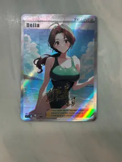 Pokemon Waifu Trainer Foil Goddess Story Waifu Card Girl Holo Anime Super - Image 1