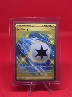 Pokemon TCG Jet Energy 252/191 Sv08: Surging Sparks Holo - Image 1