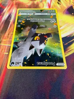 Poochyena GG33/GG70 NM Holo Crown Zenith Galarian Gallery Pokemon TCG - Image 3