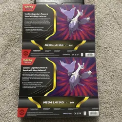 Mega Latias EX Box Pokemon TCG Sealed Box Lot 2 - Destined Rivals Mega Evolution - Image 2