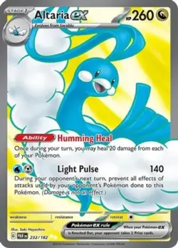 LP Pokemon Altaria ex - 232/182 - Ultra Rare Lightly Played Paradox Rift - Image 1