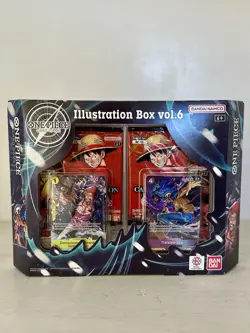 🏴‍☠One Piece CCG🏴‍☠Illustration Box Vol. 5 & 6 + Volume 2 Mini Tins SEALED - Image 4