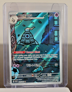 Pokemon Dusclops Illustration Rare Shrouded Fable 069/064 LP Nice card HOLO - Image 1