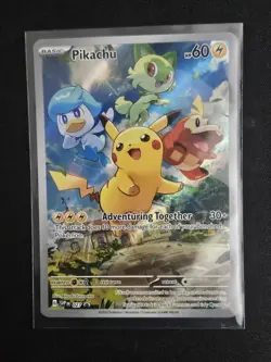 SV: Scarlet & Violet Promo Cards #027 Pikachu NM - Image 1