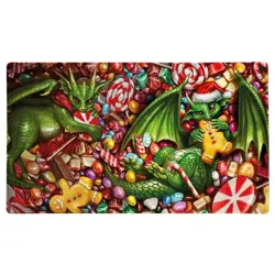 Christmas DRAGON 2024 PLAY MAT PLAYMAT DRAGON SHIELD FOR MTG POKEMON cards - Image 1