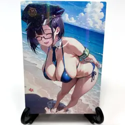 Nias Carlin Sexy Bikini Anime Waifu Girl Doujin Lewd Goddess Story Holo Art Card - Image 2