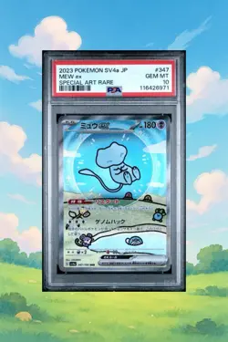 Pokemon Bubble Mew ex - Sv4a 347 SAR - Japanese - PSA 10 GEM MINT - Image 1