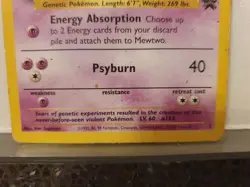 Pokemon TCG Mewtwo #3 Black Star Promo The First Movie Promo WB Stamp - Image 4