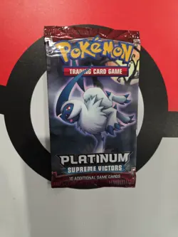 Pokemon Platinum Supreme Victors Booster Pack Factory Sealed - Image 1