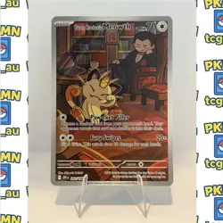 Pokemon TCG - Team Rocket's Meowth 203/182 - Destined Rivals - Image 1