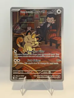 Pokemon TCG - Team Rocket's Meowth 203/182 - Destined Rivals - Image 2
