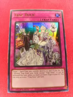 Yu-Gi-Oh Trap Holic DUAD-EN078 1st Edition Ultra Rare Near Mint Condition - Image 1