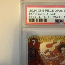 One Piece Portgas.D.Ace Special Alternate Art OP02-013 PSA 10 Gem Mint English - Image 4