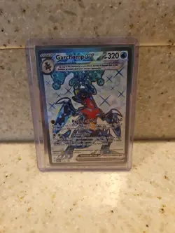 Pokemon TCG Garchomp ex Paradox Rift 219/182 Holo Ultra Rare Card - Image 1