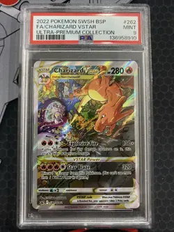 Charizard VSTAR SWSH262 SWSH: Sword & Shield Promo Cards Holo PSA 9 - Image 1