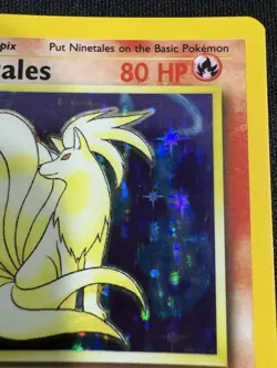 Pokemon Ninetales Base Set 12/102 Holo 1999 WOTC TCG Card - LP - Image 3