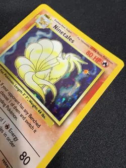 Pokemon Ninetales Base Set 12/102 Holo 1999 WOTC TCG Card - LP - Image 4