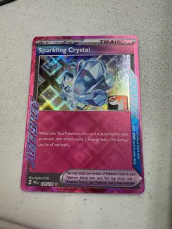 142/142 Sparkling Crystal Prize Pack Series 7 Pokemon TCG Play Stamped Ace Spec - Image 1