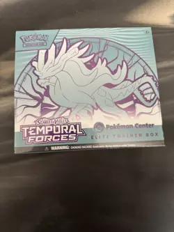 Scarlet Violet Temporal Forces Pokemon Center Elite Trainer Box Exclusive NEW - Image 1