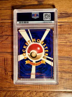 1997 Pokemon FOSSIL #145 ZAPDOS-HOLO Japanese PSA 8 - Image 2