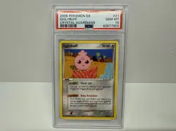 2006 Pokemon EX Crystal Guardians #21 Igglybuff PSA 10 - Image 3