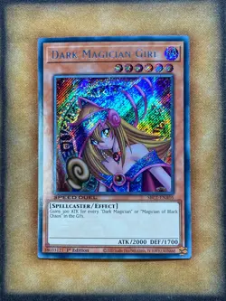 Yugioh Dark Magician Girl SBC1-ENA05 Speed Duel Secret Rare 1st Ed NM - Image 1