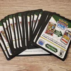 40x Prismatic Evolutions Code Cards Pokemon Trading Card Game Live - Image 1