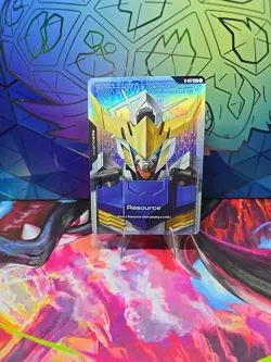 Gundam Card Game TCG - Resource R-017 Barbatos - C+ - Bandai English GD02 - Image 2