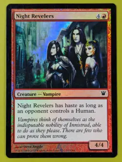 FOIL Night Revelers x1 Innistrad 1x Magic the Gathering MTG - Image 1