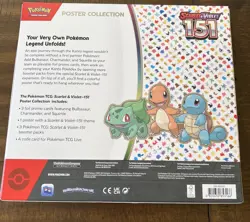 Pokemon TCG 151 Poster Collection box Scarlet and Violet 3.5 sealed new 820650853166 - Image 2