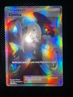 Pokemon Cards Cynthia SV82/SV94 Hidden Fates Shiny Vault Rare Ultra MP-HP - Image 1