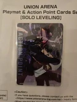 Bandai Fest Solo Leveling Union Arena Playmat & Action Point Card Set-BCGF 25-26 - Image 2