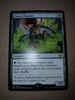 MTG Fauna Shaman NM-Mint The Brothers' War - Image 3