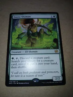 MTG Fauna Shaman NM-Mint The Brothers' War - Image 4