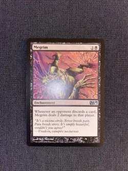 1x Megrim MTG Magic 2010 (M10) NM Magic Regular - Image 1