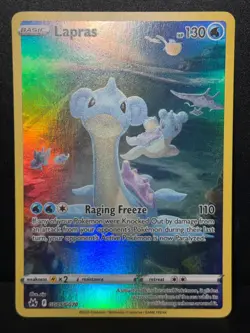 Lapras GG05/GG70 SWSH Crown Zenith Galarian Gallery Ultra Pokemon Card AA9 NM1 - Image 2