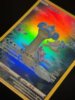 Lapras GG05/GG70 SWSH Crown Zenith Galarian Gallery Ultra Pokemon Card AA9 NM1 - Image 3