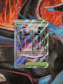 Pokemon TCG Trainer Stadium Battle Cage PFL 116/094 Phantasmal Flames Mint - Image 1