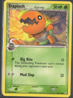 Pokemon TCG Trapinch (Delta Species) 84/110 EX Holon Phantoms Regular Common - L - Image 1