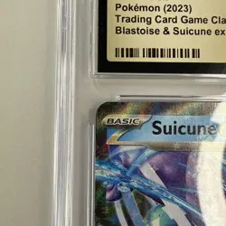 CGC PRISTINE 10 BLACK LABEL Suicune ex 010/034 Pokemon TCG Holo Legendary LOWPOP - Image 2
