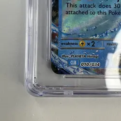 CGC PRISTINE 10 BLACK LABEL Suicune ex 010/034 Pokemon TCG Holo Legendary LOWPOP - Image 5
