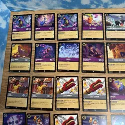 Disney Lorcana Job Lot Bundle Cards Rare Legendary Foil Cards - Image 2