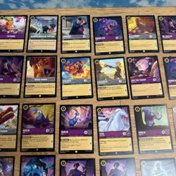Disney Lorcana Job Lot Bundle Cards Rare Legendary Foil Cards - Image 3
