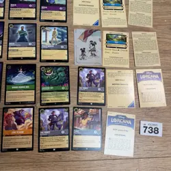 Disney Lorcana Job Lot Bundle Cards Rare Legendary Foil Cards - Image 5