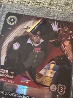 Ratigan Nefarious Criminal Enchanted 216/204 Disney Lorcana Archazia's Island - Image 3