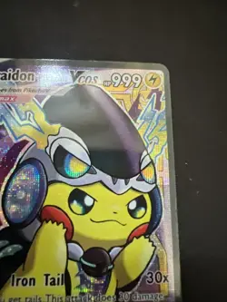 PIKACHU POKEMON MIRAIDON COSPLAY CARD NEW HOLO PRISM COLLECTION Cool Fan Art - Image 5