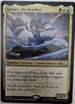 MTG Katara, the Fearless – Waterbending Allies Commander Deck | Avatar - Image 1